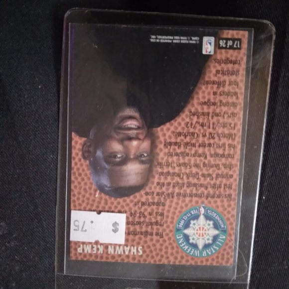 Sean kemp Seattle supersonics 10 card lot - Picture 2 of 9